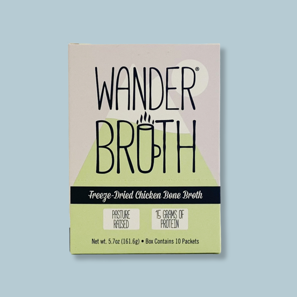 Organic Pasture-Raised Chicken Bone Broth - Wander Broth