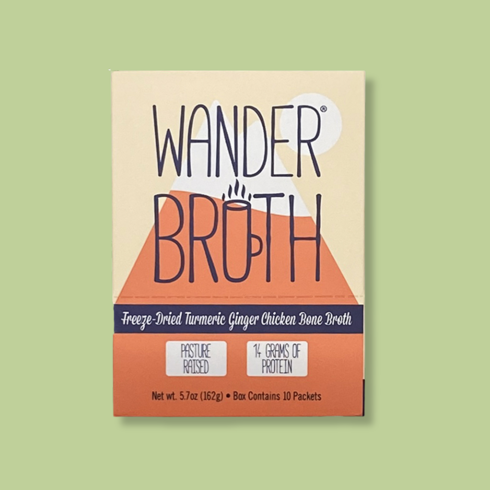 Organic Pasture-Raised Turmeric Ginger Chicken Bone Broth