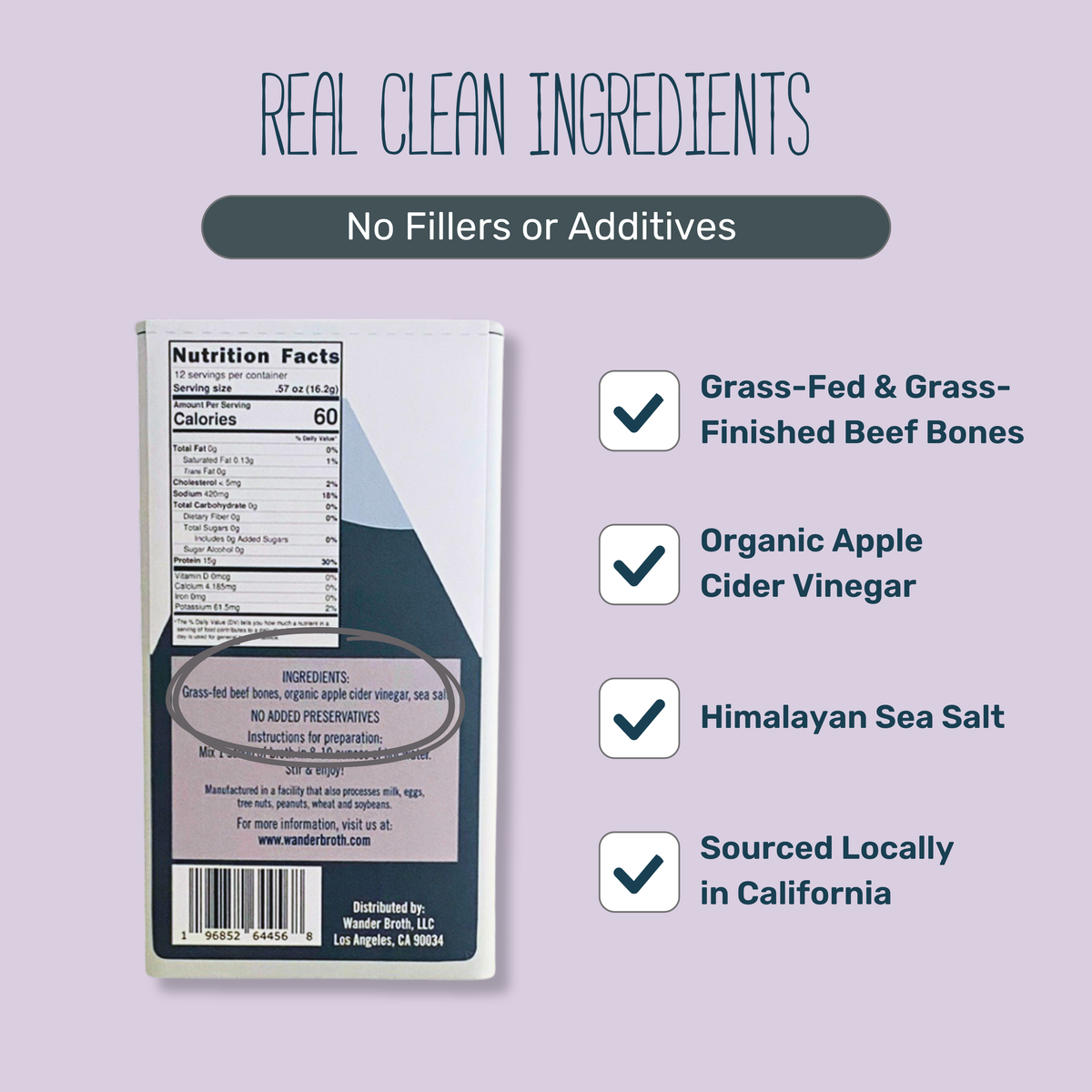 Grass-Fed Beef Bone Broth - Bulk