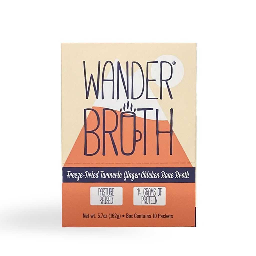 Organic Pasture-Raised Turmeric Ginger Chicken Bone Broth